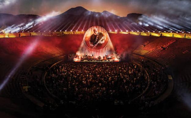 David Gilmour resucita a Pink Floyd en Pompeya