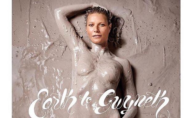El extraño detalle en una foto de Gwyneth Paltrow desnuda