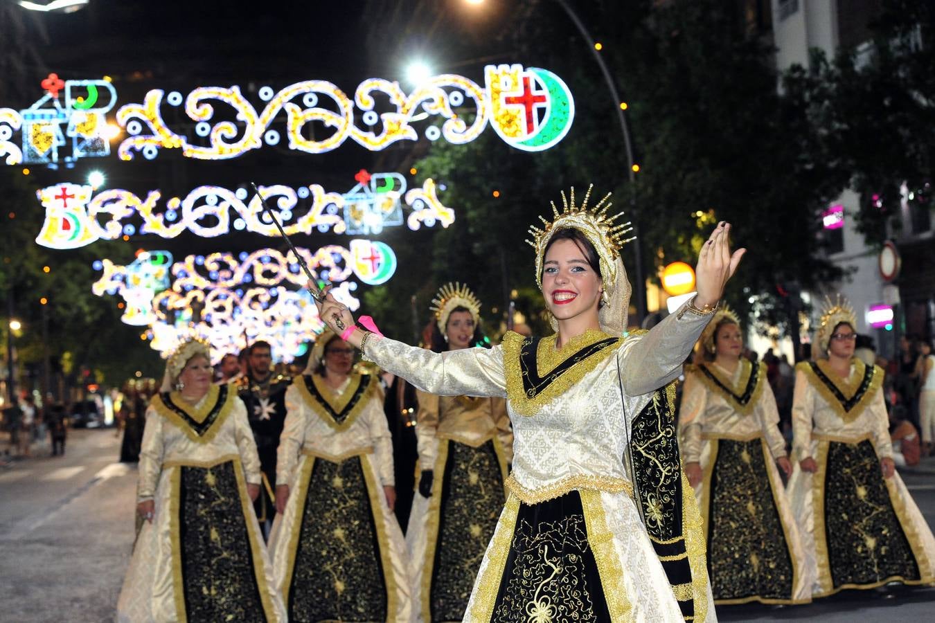 Espectacular entrada cristiana