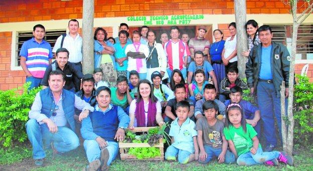 Formación agraria para indígenas de Paraguay