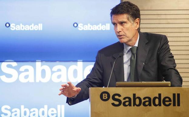 El consejero delegado de Banco Sabadell aborda el futuro del sector financiero