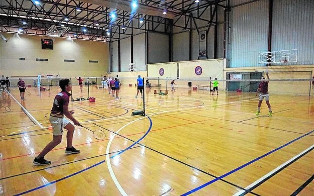 Bádminton de élite en el Urban