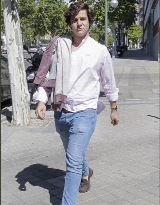 El curioso detalle de la foto de Froilán en su primer día de universidad