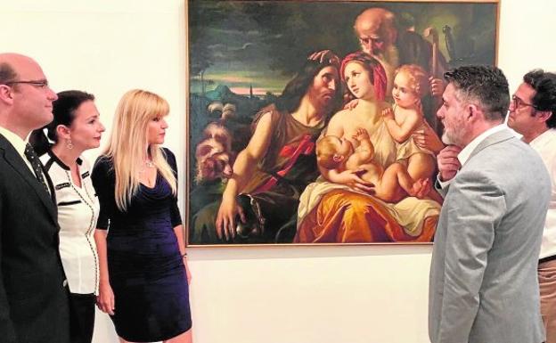 El Museo de Bellas Artes recibe dos cuadros de Bezzuoli y Camacho Felizes