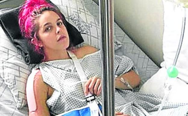 «Tengo suerte de estar viva»