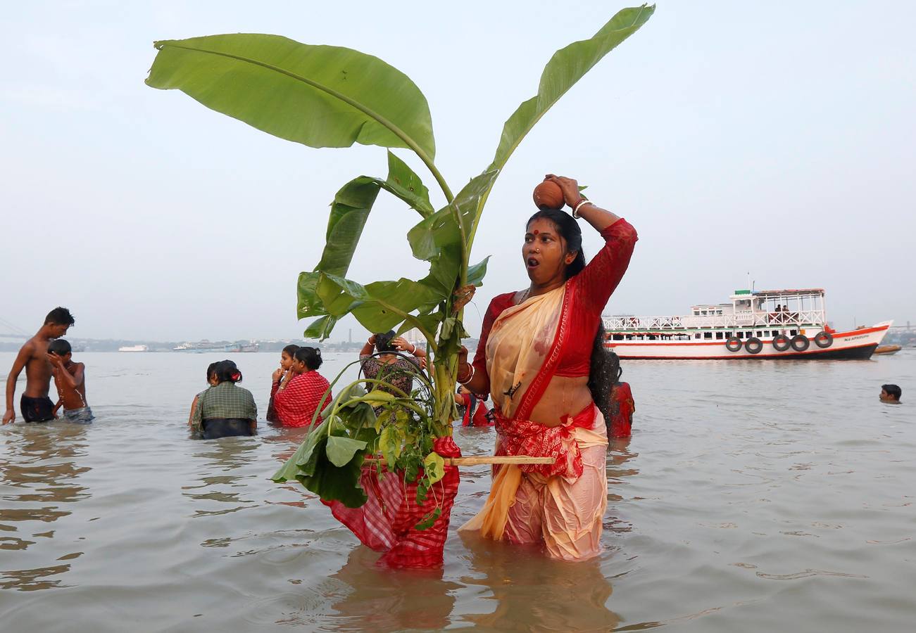 Celebrando el Durga Puja