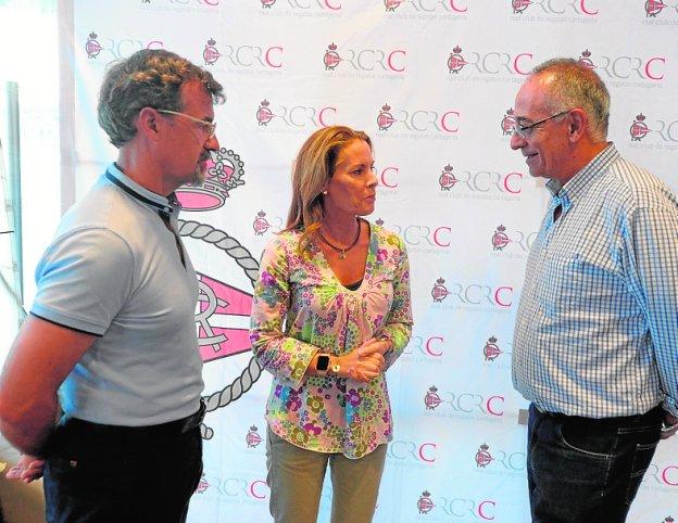 Theresa Zabell, en el club de regatas