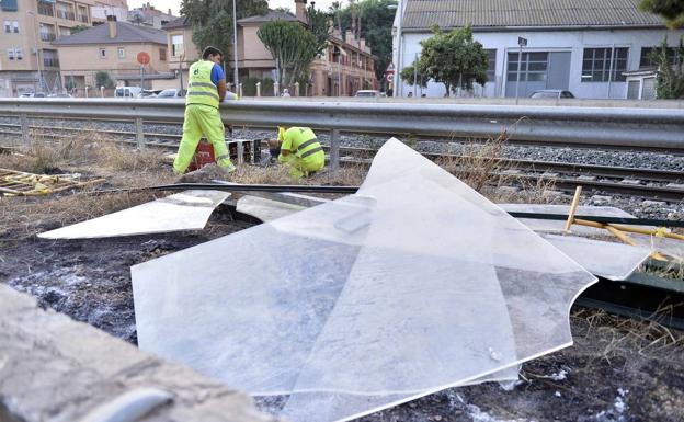 De la Serna: «Sería dramático dejar a Murcia sin tráfico ferroviario por el poco sentido común de unos cuantos»