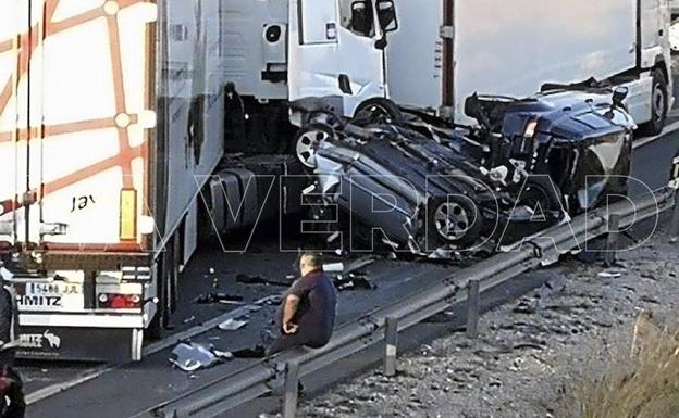 Detienen al chófer del camión que provocó el accidente con víctimas en la A-7