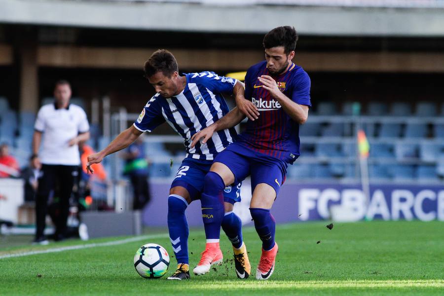 La falta de pegada sigue condenando a los lorquinos ante el Barcelona B (1-0)