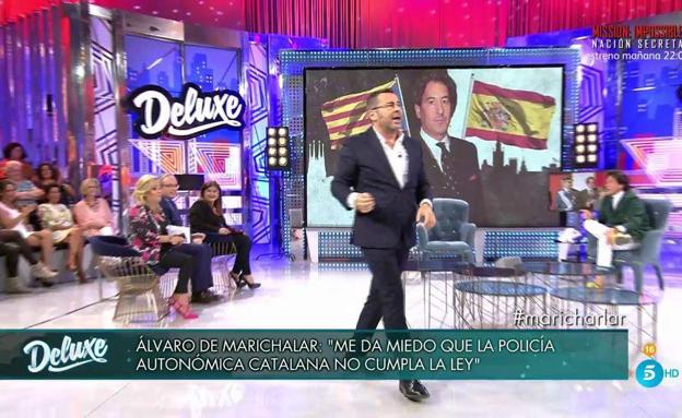 El tremendo enfado de Jorge Javier: «Eres un maleducado, adiós»