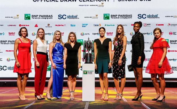 Pliskova, Venus y Ostapenko, rivales de Muguruza