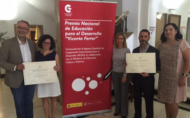 Dos institutos de la Región, premiados en Educación para el Desarrollo