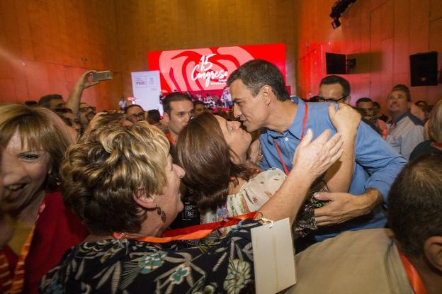 Pedro Sánchez: «No podemos soportar por más tiempo la corrupción del PP»