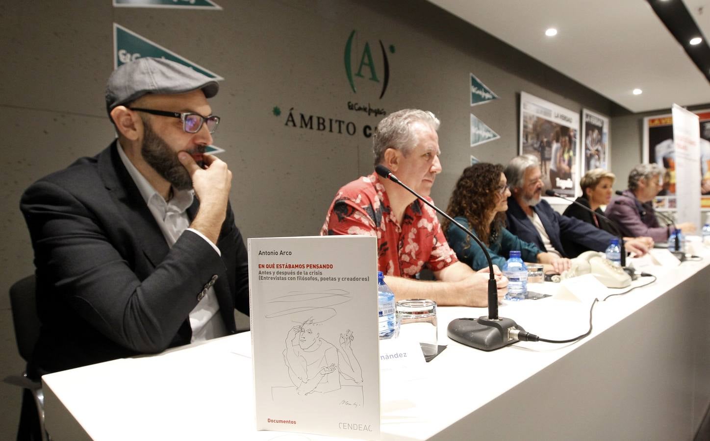 Antonio Arco presenta su libro 'En qué estábamos pensando'