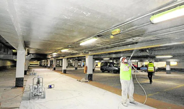 Santa Isabel recuperará la próxima semana las 160 plazas de su parking