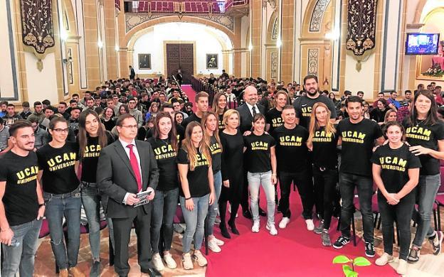 La élite del deporte nacional, otra vez junta en la UCAM