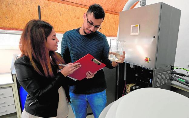 Investigación joven con ideas brillantes