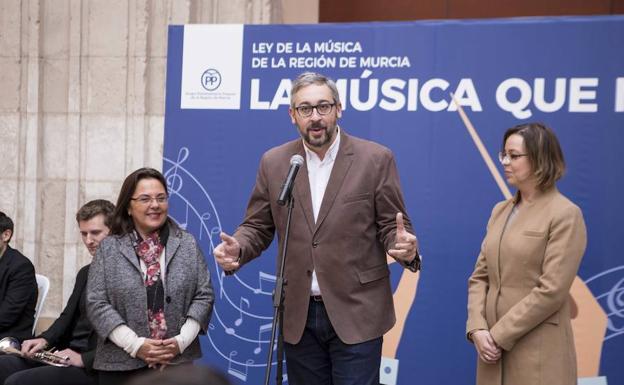 El PP presenta una ley que «proteja y potencie» la riqueza musical de la Región