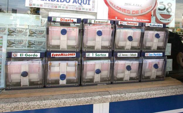 La Bonoloto deja un premio de más de 40.000 euros en Alquerías