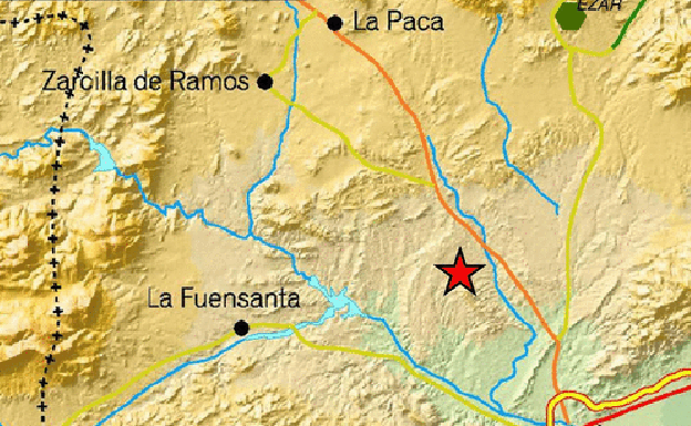 Lorca y Totana registran dos temblores durante este sábado