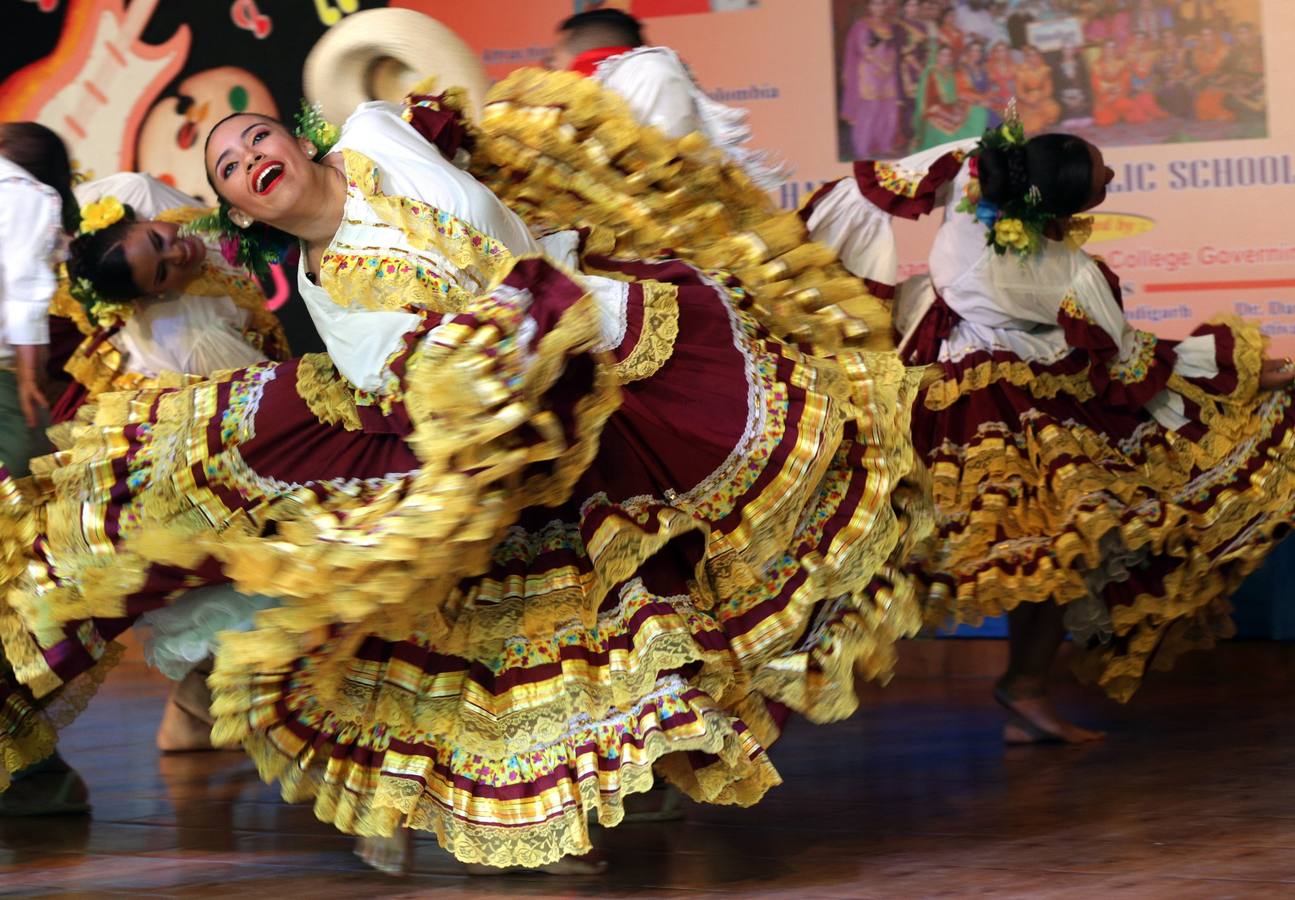 Danza colombiana en India