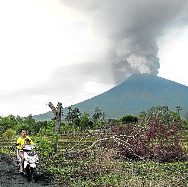 Los volcanes están que arden