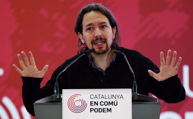 Iglesias dice que los soberanistas «han contribuido a despertar al fantasma del fascismo»