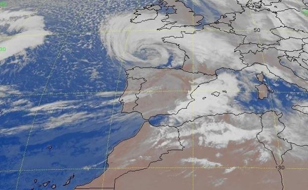La ciclogénesis explosiva 'Ana' pasará por la Región de Murcia