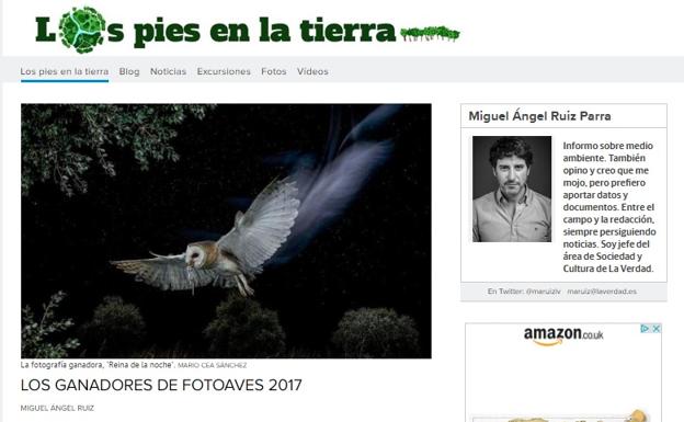 'Los pies en la tierra', como nuevo