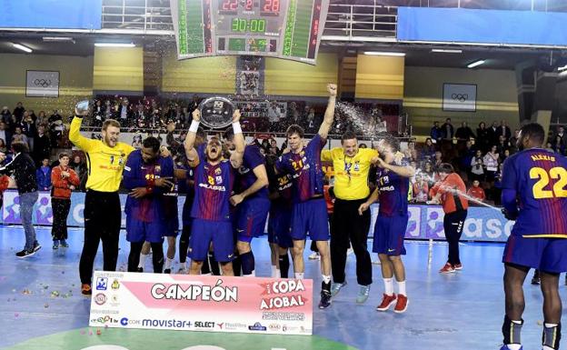 El Barça conquista su séptima Copa consecutiva