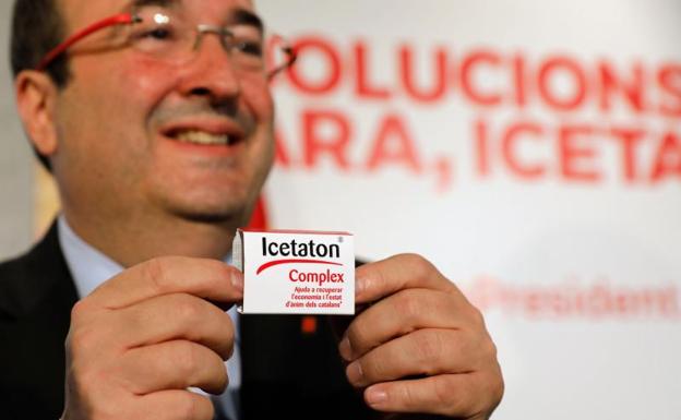 Iceta lanza el 'Icetaton' «para recuperar la economía catalana»