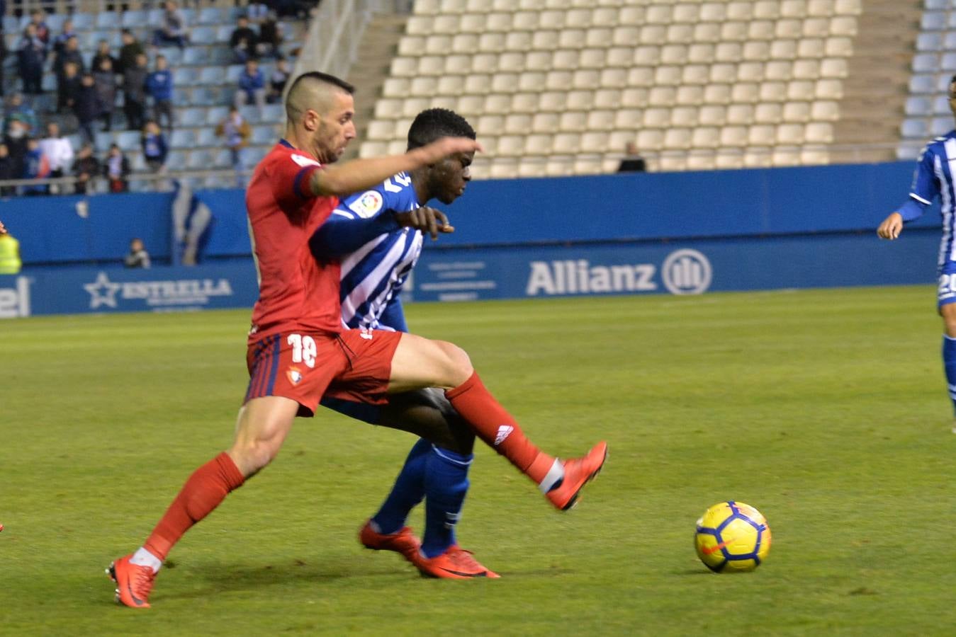 El Lorca FC cae en casa ante Osasuna (0-1)