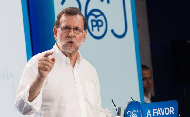 Rajoy confirma su visita a Murcia para bendecir el contrato de la puesta en marcha de Corvera