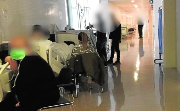 El número de pacientes de gripe se dispara y desborda a los hospitales