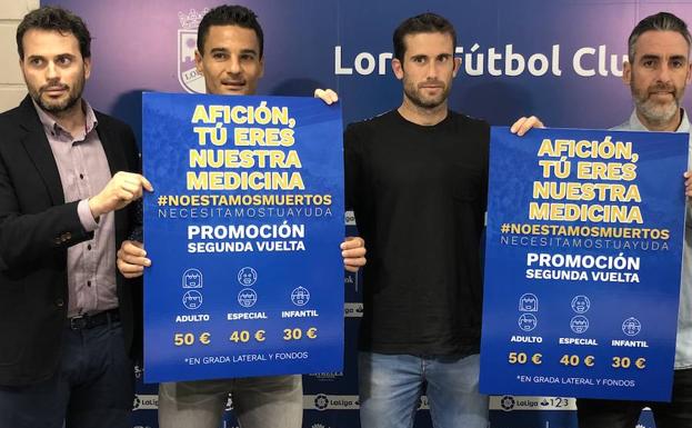 El Lorca FC saca los abonos para la segunda vuelta a 30, 40 y 50 euros