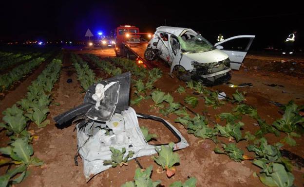 Los muertos en la carreteras de la Región se dispararon un 35% el año pasado