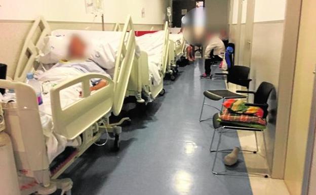 Más de 1.400 casos de gripe en un solo día agravan el colapso en los hospitales