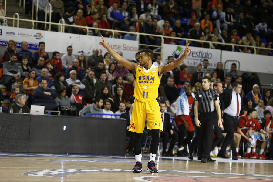 La moneda le vuelve a salir cruz al UCAM y cae en la pista de Montakit Fuenlabrada (88-86)