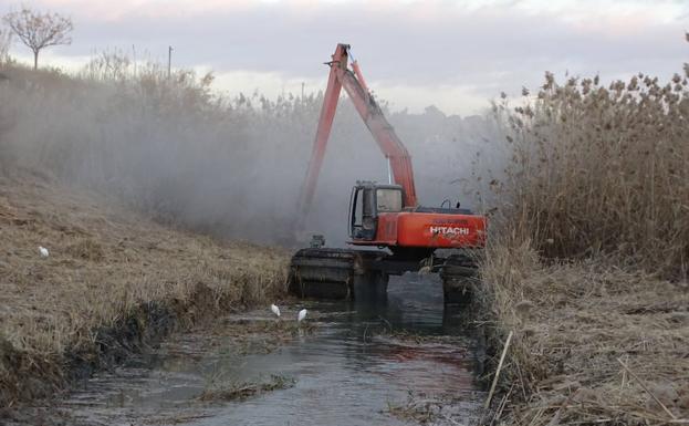 Un tanque en el río