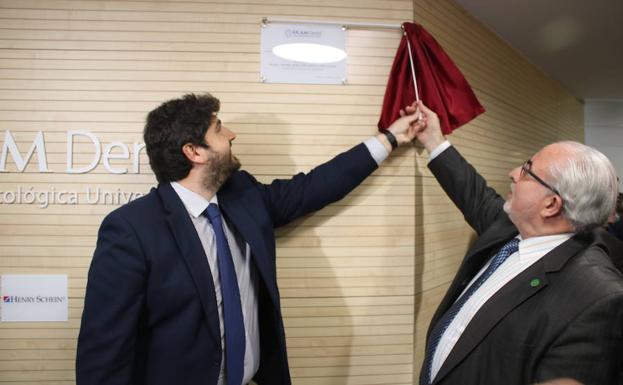 López Miras inaugura en Murcia la clínica odontológica 'UCAM Dental'