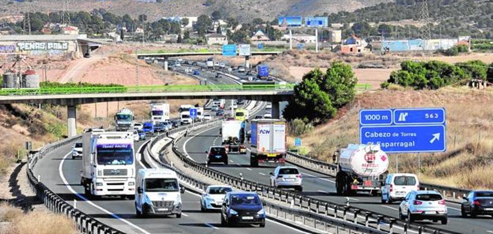 El tráfico crecerá más del 50% en el eje de alta capacidad entre Murcia y Alicante