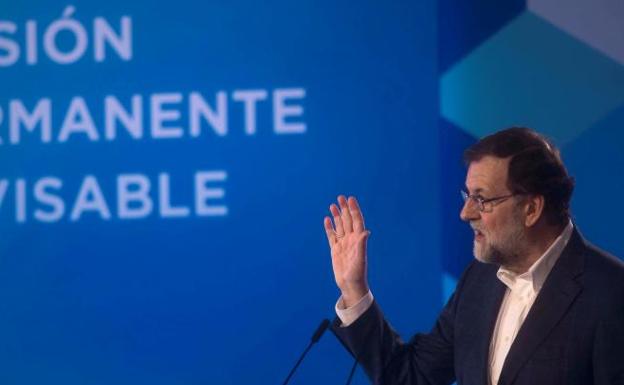 Rajoy: «Nadie podrá decir que hemos aceptado el chantaje en Cataluña»