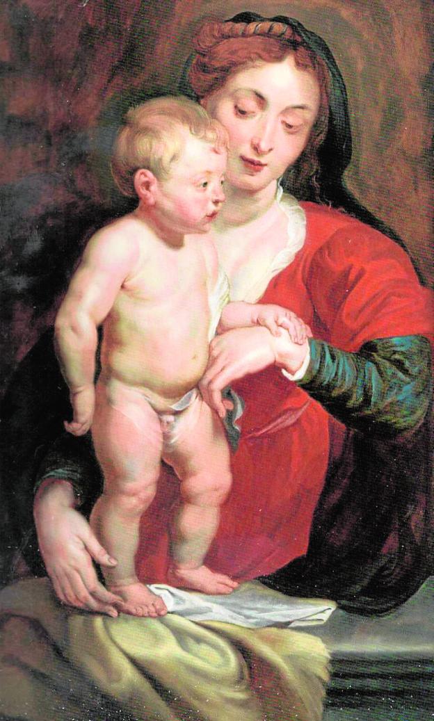 Entre Rubens y Van Dyck, pintura y poesía