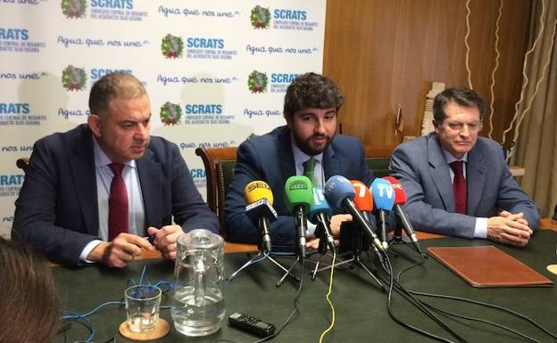 Miembros del Gobierno regional acompañarán a los regantes en la protesta de Madrid