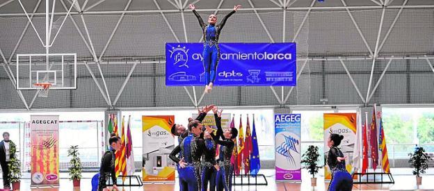 Lluvia de medallas para la gimnasia cartagenera