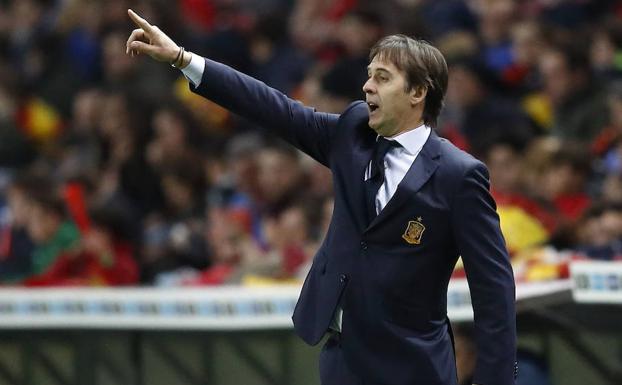 Julen Lopetegui estará en Murcia el próximo lunes