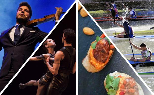 Flamenco, piraguas y danza para un fin de semana muy variado