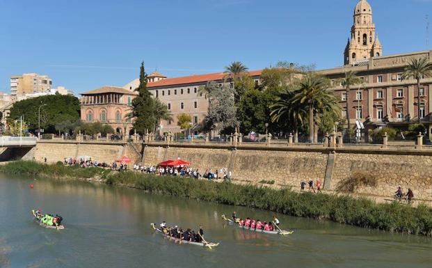 Directo: La Regata Ciudad de Murcia trae la emoción al río Segura