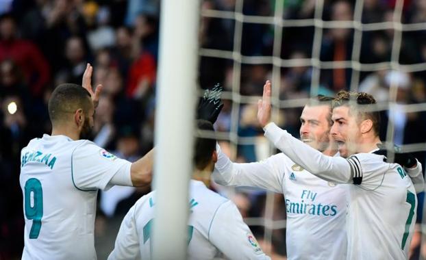 El tridente desata su furia en el Bernabéu